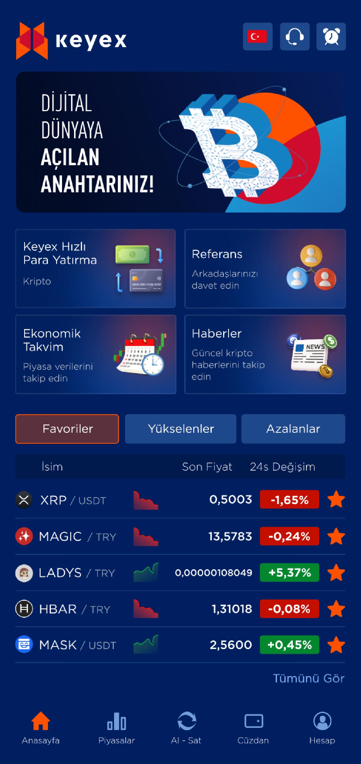 keyex trading mobile app
