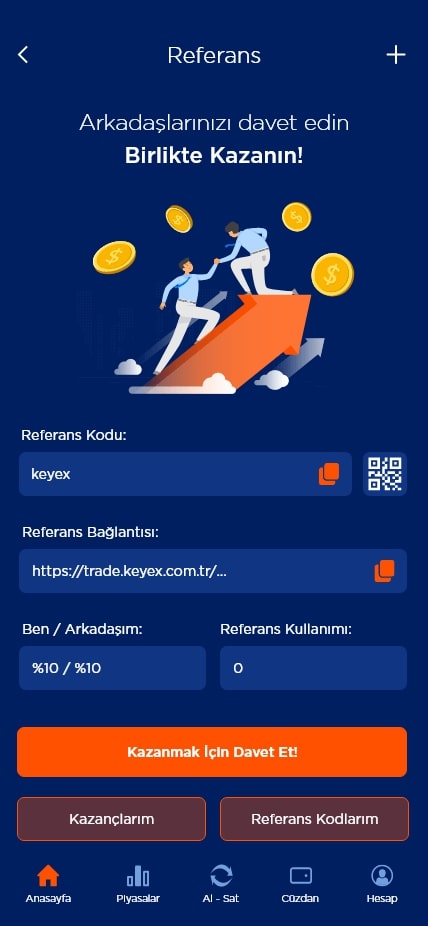 keyex trading mobile app